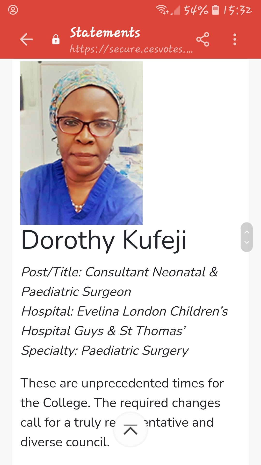 Dorothy Kufeji
