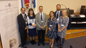 BAPS visit to Romania conference