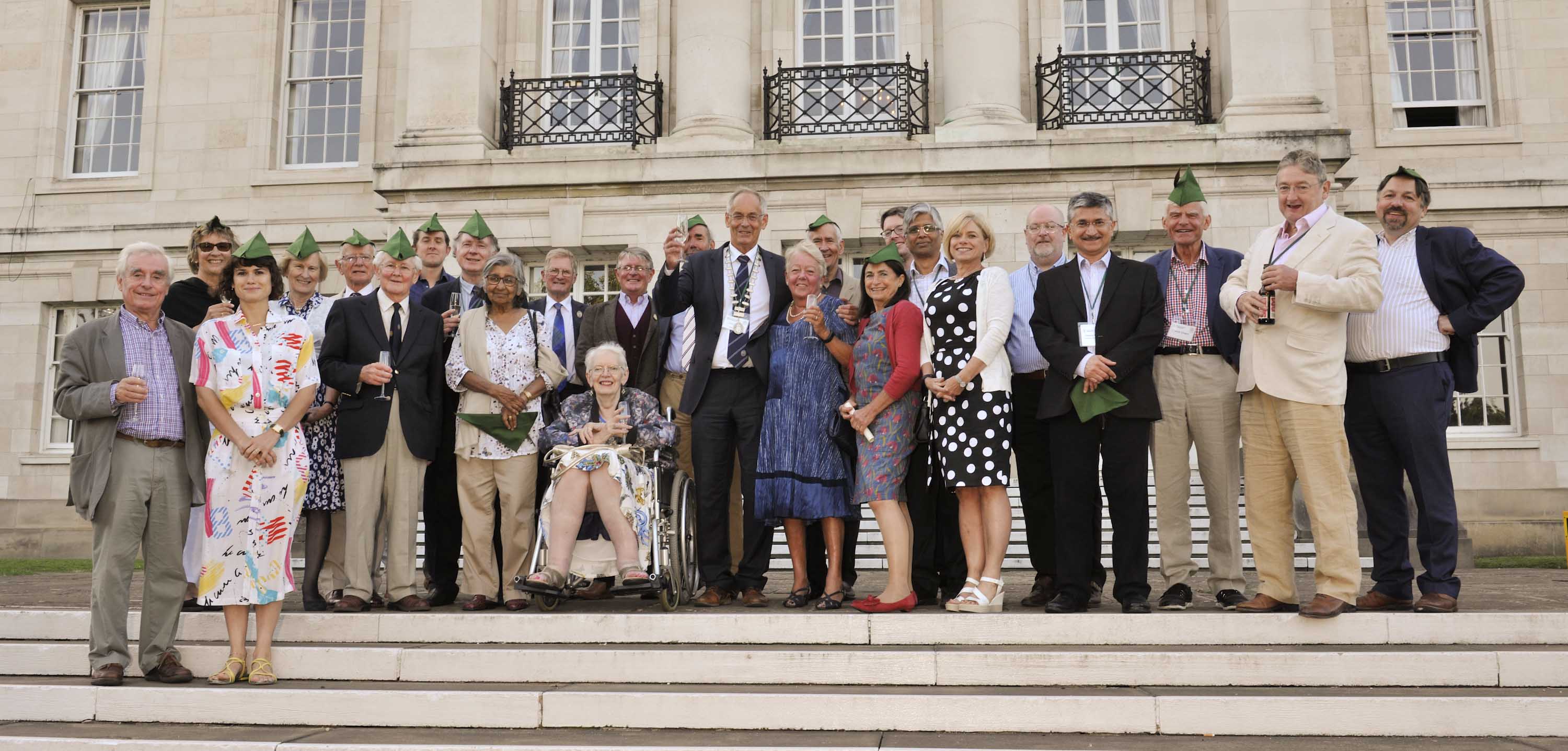 Caroline Doig with friends& colleagues