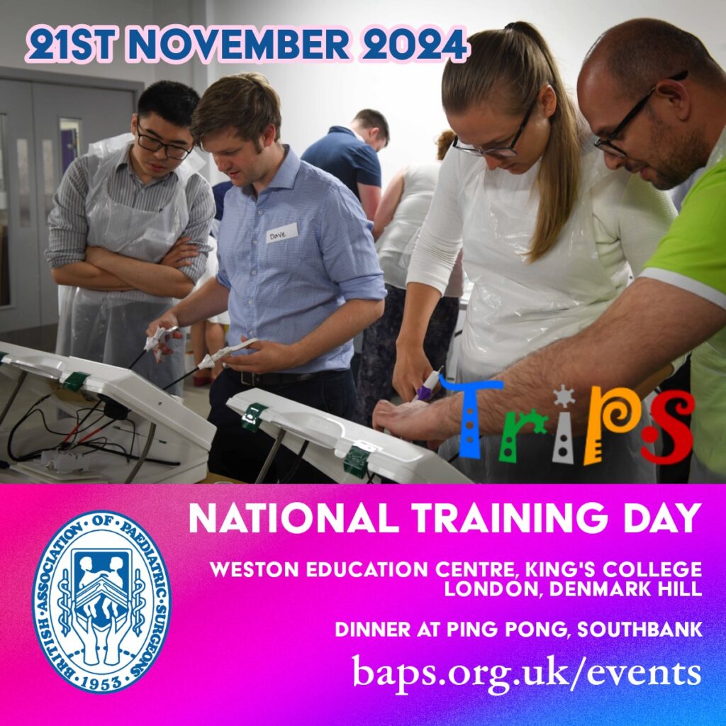 2024 National Training Day London British Association of Paediatric